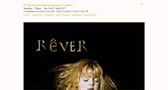 Desktop Screenshot of biennaledephotographie.be